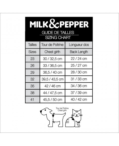 Talla 26-Anorak reversible Nikita Milk and Pepper