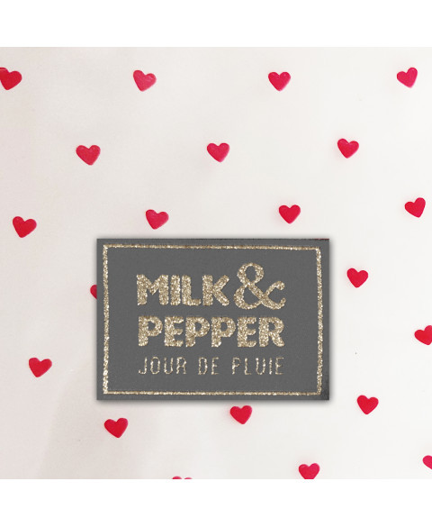 Impermeable Zelie Milk and Pepper