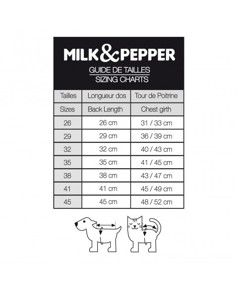 Impermeable Zack Milk and Pepper